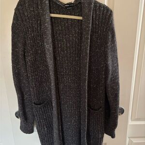 Women's Gray Prana Hooded Sweater